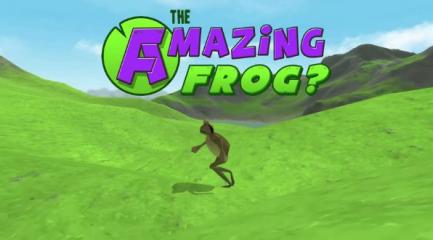 Amazing Frog Title Screen
